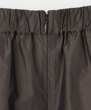 J.PRESS LADIES L ハイマルチタフタ フレアスカート ブラウン系