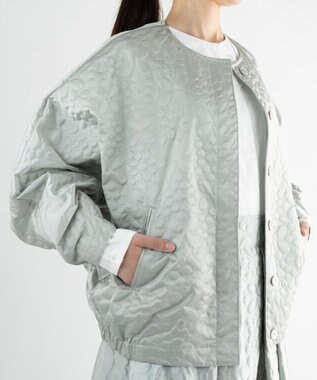 muuc 【土の凹凸を表現したナイロン素材】テレイン ブルゾン