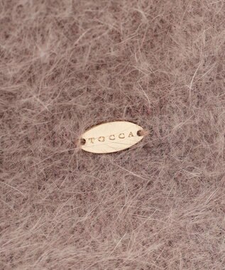 TOCCA ANGORA MIX BUCKET HAT アンゴラ混 バケットハット グレージュ系