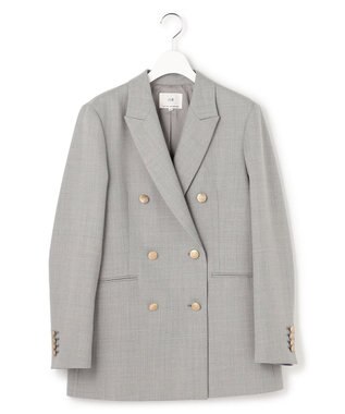 23区 【先行予約】TWギャバジン テーラード ジャケット ライトグレー系