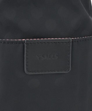 Y'SACCS 小西真奈美×Y'SACCS　Polka Dots ハンドル付きアクティブショルダーバッグ ブラック