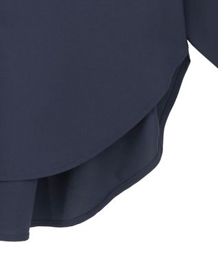 AMERICAN HOLIC 金ボタンバックシャンロングシャツ Navy