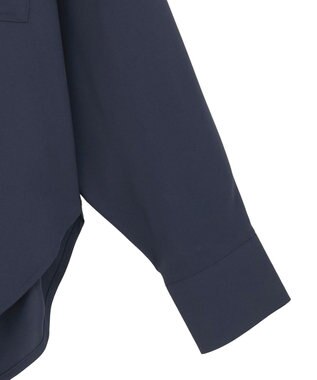 AMERICAN HOLIC 金ボタンバックシャンロングシャツ Navy