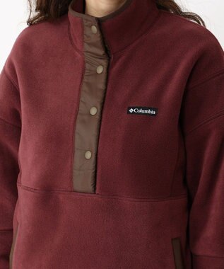 Columbia Columbia/ ウィメンズクリスタルベンドハーフスナップフリース /コロンビア Malbec