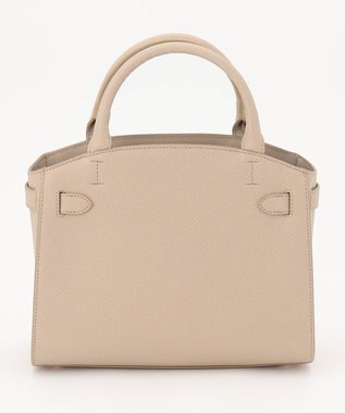 23区 オーバルキーベルト トートバッグ ベージュ系