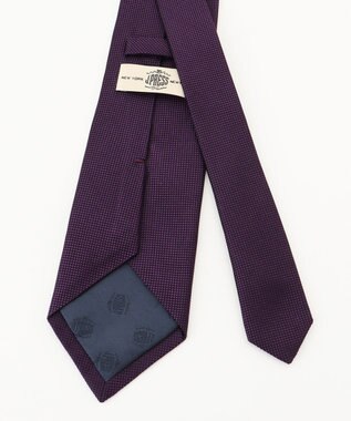J.PRESS MEN 【GEOMETRIC JACQUARD COLLECTION】ジオメトリックジャガード ネクタイ パープル系