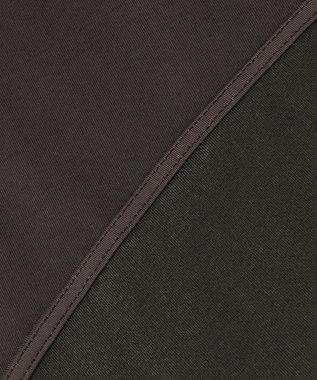 ICB 【洗える】ブラウスライクジャージー ボウタイデザインカットソー バーントブラウン系