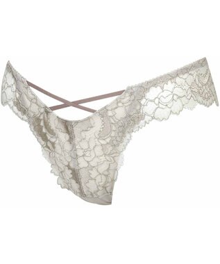 WACOAL Ｔバック ショーツ 【重力ケアブラ】 BXB194とペア はきこみ丈あさめ バックのかぶりが広め ソング レディース PXB494 /ワコール ブラウン