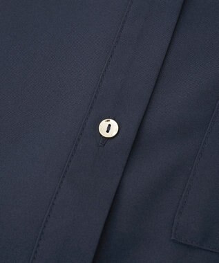 AMERICAN HOLIC 金ボタンバックシャンロングシャツ Navy