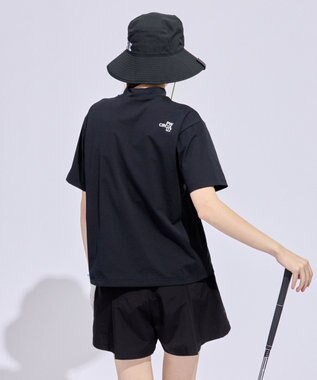 PW CIRCULUS 【WOMEN】ポケットモックネック ゴルフウェア レディース ブラック系