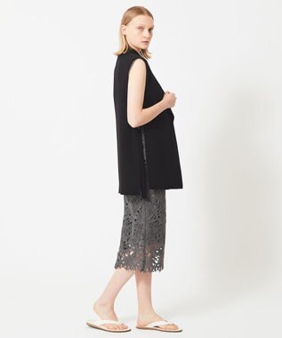 BEIGE， OAK / テーラードジレ Black