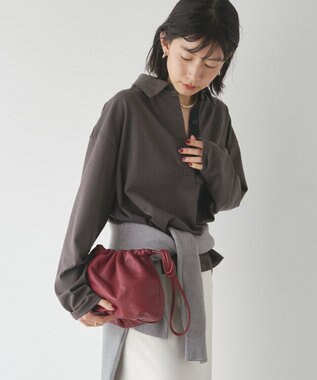 chi企画》4way巾着ショルダーバッグ(CE-1454) / russet chi企画》4way巾着ショルダーバッグ(CE-1454) / russet