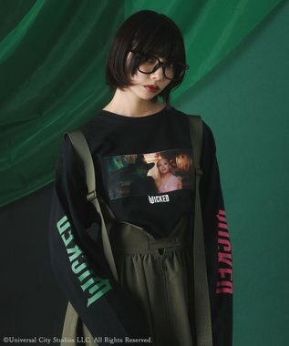 Green Parks ■ＷＩＣＫＥＤ　ＥＬＰＨＡＢＡ　＆　ＧＬＩＮＤＡ　ロンＴ Black