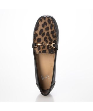 ing <ing>【3E】【サスティナブル】ビット付きモカシューズ ブラウンミックス