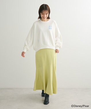 Green Parks トイストーリー／バック刺繍プルオーバー White