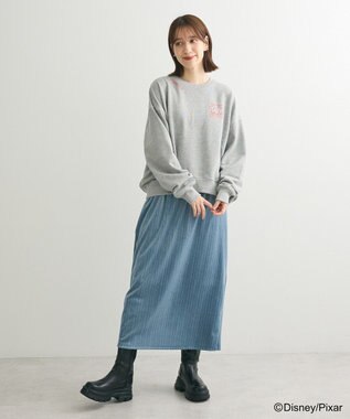 Green Parks トイストーリー／バック刺繍プルオーバー Gray Mixture