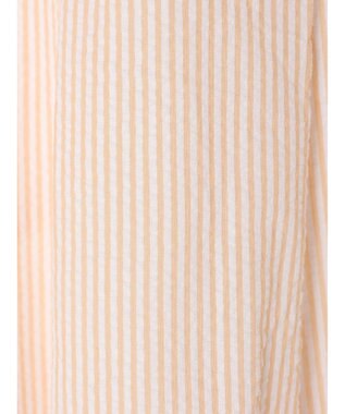 earth music&ecology サッカーストライプボーイズライクシャツ Orange