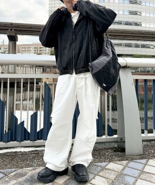 WEGO 【ユニセックス着用ITEM】コードデザインナップサック グレー