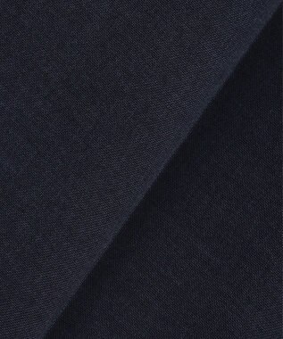 uncrave 【佐藤晴美さん着用】ウォッシャブルドライサップ ワイドパンツ(サスペンダー付き) ネイビー