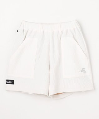 PW CIRCULUS 【WOMEN】ワッフルショーツ 2026年モデル ゴルフウェア レディース ホワイト系