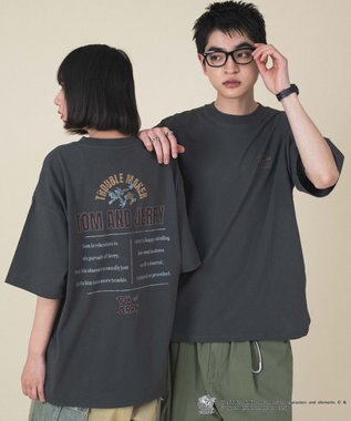 WEGO 【新柄追加/ユニセックス着用アイテム/SMLサイズ展開】TOMandJERRYグラフィックT（S） 柄2