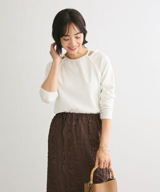 Green Parks ・ＳＵＧＡＲ　ＳＰＯＯＮ　レイヤードライクリブロンＴＥＥ Off White