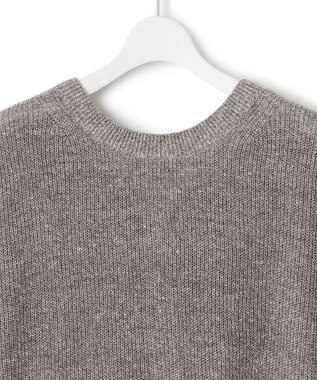 23区 L 【前後着用可能】ピュアリネン 2WAY ニット ダークブラウン系5