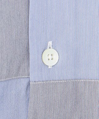 JOSEPH HOMME コットンナイロンブロック　シャツ スカイブルー系3