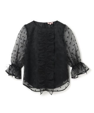 TOCCA 【消臭・洗える】FRAGMENT OF THE STAR ブラウス ブラック系