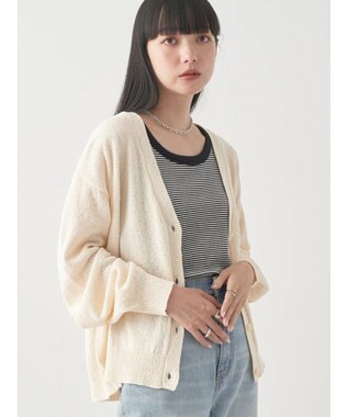 earth music&ecology ブークレＶネックカーディガン