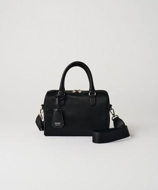 russet クラウズナイロン2WAYミニボストンバッグ(CE-1720-WEB) Black