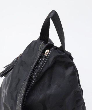 LA BAGAGERIE ジャカードスマートリュックサック ブラック