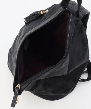 LA BAGAGERIE ジャカードスマートリュックサック ブラック