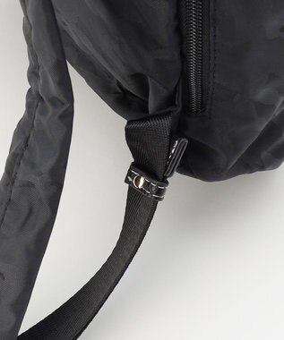 LA BAGAGERIE ジャカードスマートリュックサック ブラック