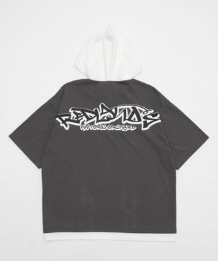 WEGO 【接触冷感/ユニセックス着用ITEM】エンボスロゴグラフィックTPK（SS） スミクロ