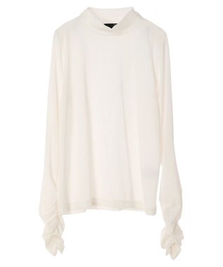 Green Parks ・ＳＵＧＡＲ　ＳＰＯＯＮ　シアーベロアハイネック Off White
