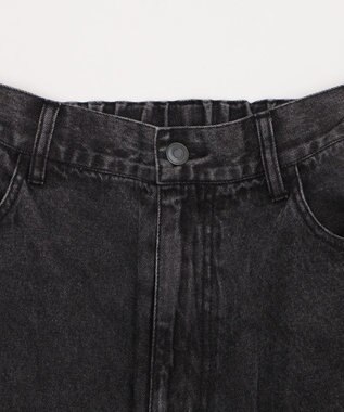 WEGO イージーマルチポケットデニムカーゴ デニムブラックソノタ