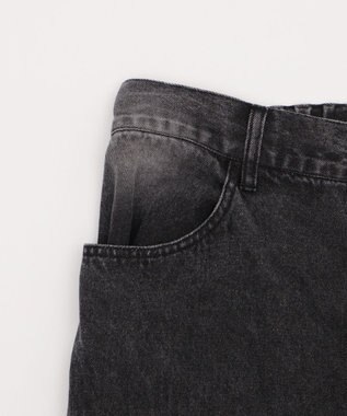 WEGO イージーマルチポケットデニムカーゴ デニムブラックソノタ