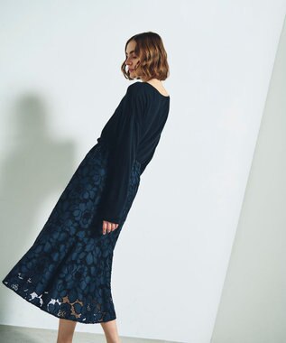  ローズレーススカート