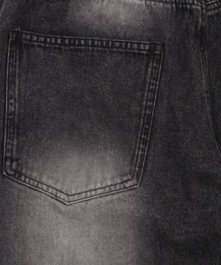 WEGO イージーマルチポケットデニムカーゴ デニムブラックソノタ