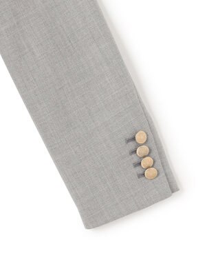 23区 【先行予約】TWギャバジン テーラード ジャケット ライトグレー系