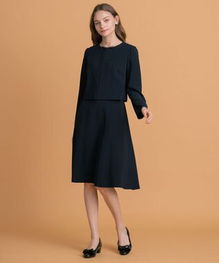 TOCCA 【洗える！】SUNNY DRESS ドレス ネイビー系