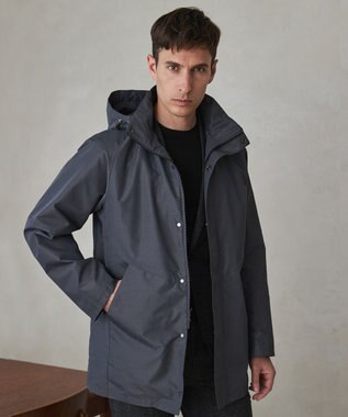 GOTAIRIKU ダウンライナー装着可【仕事で着用可】メランジシャンブレー スプリングブルゾン(26年モデル)