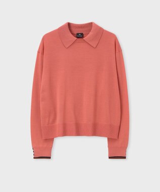 Paul Smith ハイゲージ カラー ニット ピンク