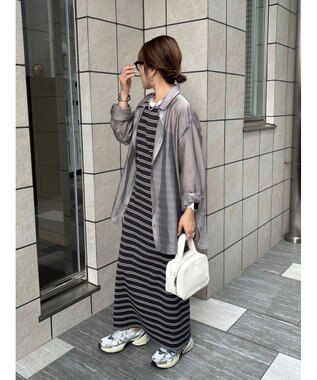 Green Parks ショルダースリット２ＷＡＹシャツ Gray