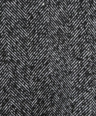 Green Parks ヘリンボーンノーカラーコート Herringbone