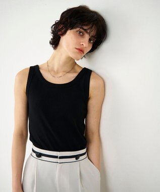 GRACE CONTINENTAL テレコノースリーブ