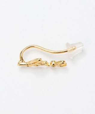 Phoebe ラッキーレターピアス&イヤリング(ラブ)/片耳 ゴールド