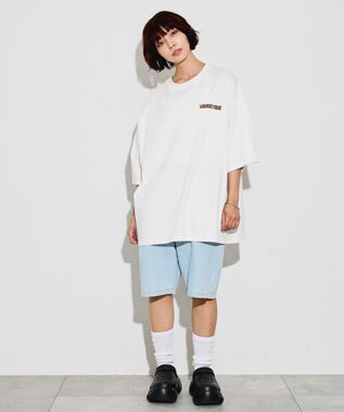 WEGO 【ユニセックス着用ITEM/MLサイズ展開】別注NEW　JACKグラフィックT（S） ホワイト