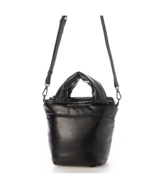 UNBILLION カシュカシュ cachecache / ポーチ付きパファーミニトートバッグ ブラック